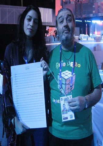 Giulia Casieri e Massimo Morini