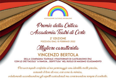 migliore caratterista vincenzo bertola
