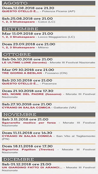 calendarioronzinante