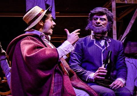 riccio vassallo in scena